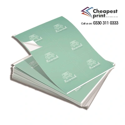 Stickers On A Sheet
