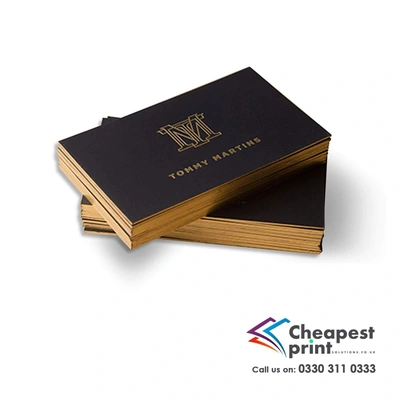 Metallic Foil Business Cards