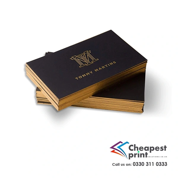 Metallic Foil Business Cards